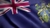 Videohive - Pitcairn Islands Flag Textured Waving Close Up Background HD 30306143