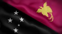 Videohive - Papua New Guinea Flag Textured Waving Front Background HD 30306039