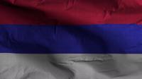 Videohive - Republic Of Srpska Flag Textured Waving Background 4K 30306103