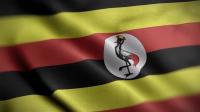 Videohive - Uganda Flag Textured Waving Close Up Background HD 30306105