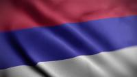 Videohive - Republic Of Srpska Flag Textured Waving Close Up Background HD 30306123