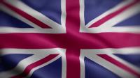 Videohive - United Kingdom Flag Textured Waving Front Background HD 30306151