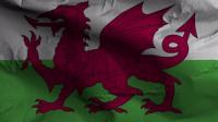 Videohive - Wales Flag Textured Waving Background 4K 30306126