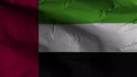 Videohive - United Arab Emirates Flag Textured Waving Background 4K 30306155