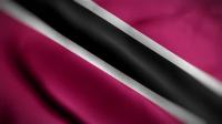 Videohive - Trinidad And Tobago Flag Textured Waving Close Up Background HD 30306131