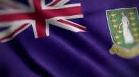 Videohive - Virgin Islands Uk Flag Textured Waving Close Up Background HD 30306156