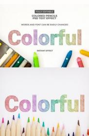 GraphicRiver - Colourful Pencil Sketch Text Effect 29854521