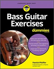 Bass Guitar Exercises For Dummies (True EPUB)
