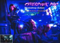 CreativeMarket - CyberPunk PRO Photoshop Action 5299609