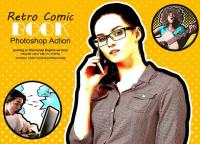 CreativeMarket - Retro Comic Book Photoshop Action 5275736