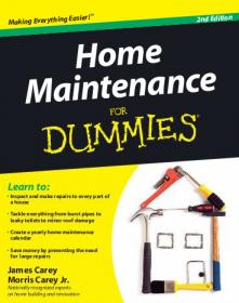 Home Maintenance For Dummies 2nd Edition -MANTESH
