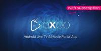 CodeCanyon - OXOO v1.3.4 - Android Live TV & Movie Portal App with Subscription System - 23526581 - NULLED