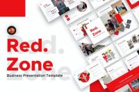 Red Zone Business Presentation Template