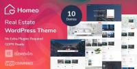 ThemeForest - Homeo v1.2.4 - Real Estate WordPress Theme - 26372986