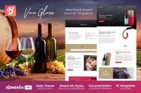 ThemeForest - Vine Gloss v1.0.1 - Wine Shop & Vineyard Elementor Template Kit - 27712477