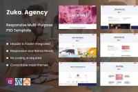 ThemeForest - Zuka-Agency v1.0.0 - Creative Portfolio & Agency Template Kit - 30375066