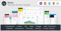 ThemeForest - Nexa v2.1.1 - Bootstrap4 Material Design Premium Admin Dashboard - 21122489
