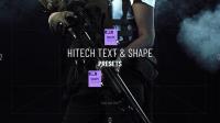 Videohive - Hitech Text + Frame Presets - 28185984