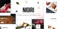 ThemeForest - Nigiri v1.4 - Restaurant Theme - 22298102