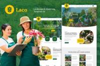 ThemeForest - Laco v1.0.0 - Landscape & Gardening Elementor Template Kit - 29416147