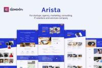 ThemeForest - Arista v1.0.0 - Multipurpose Business Elementor Template Kit - 29846193