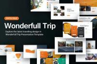 Wonderfull Trip Travel Presentation Template