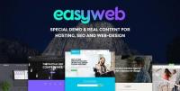 Webnus - EasyWeb v2.4.5 - WordPress Theme for Hosting, Web design and SEO