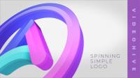 Videohive - Spinning Simple Logo 24599833