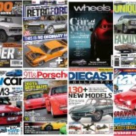 24 Assorted Auto and Moto Magazines Collection Pack 2