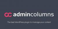 Admin Columns Pro v5.4.3 - WordPress Columns Manager - NULLED + Add-Ons