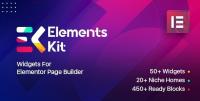 CodeCanyon - Elements Kit Widgets v2.2.0 - Addon for elementor page builder - 25104315 - NULLED