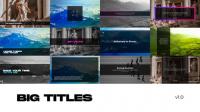 Videohive - Big Titles for Premiere Pro - 30953155