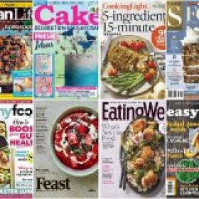 27 Assorted Food Cooking Baking and Diet Magazines Collection Pack 2