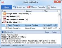 Gmail Notifier Pro 3.6 Multilingual  Software + Keygen