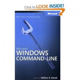 Microsoft Windows Command-Line Administrators Pocket Consultant