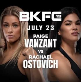 Bare Knuckle FC 19_Paige VanZant vs  Rachael Ostovich_23 07 2021