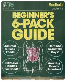 Mens Health Magazine Beginners 6-Pack Guide -  January-February 2012 (UK)