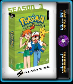 Pokemon Season 3 The Johto Journeys Complete 119-159 Episods Salman Sk Silver RG