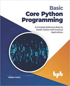 [1Hack.Us] Basic Core Python Programming [eBook]