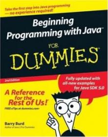 Beginning Programming With Java For Dummies, 2nd Edition