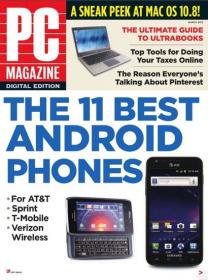 PC Magazine Digital Edition March 2012 - The 11 Best Android Phones