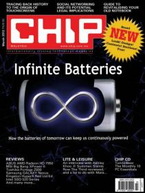 CHIP Magazine Infinite Batteries - March 20122