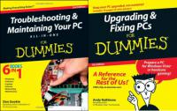 Upgrading , Fixing ,Troubleshooting and Maintaining Your PC All-in-One For Dummies  -Mantesh