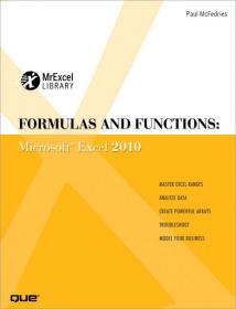 Microsoft Excel 2010 - Formulas and Functions