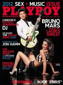 Playboy Magazine Sex + Music Issue (USA) â€“ April 2012