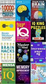 50 Brain Training &  Memory Boosting Books - Including Brainteasers, IQ Tests, Puzzles etc
