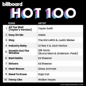 Billboard Hot 100 Singles Chart (27-11-2021)