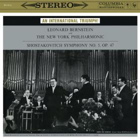 Shostakovich - Symphony No  5 - New York Philharmonic, Leonard Bernstein (Remastered) (2017) [24-192]
