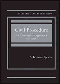 [ CourseHulu com ] Civil Procedure, A Contemporary Approach Ed 6