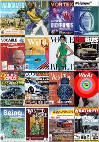 100 Assorted Magazines - January 25 2022